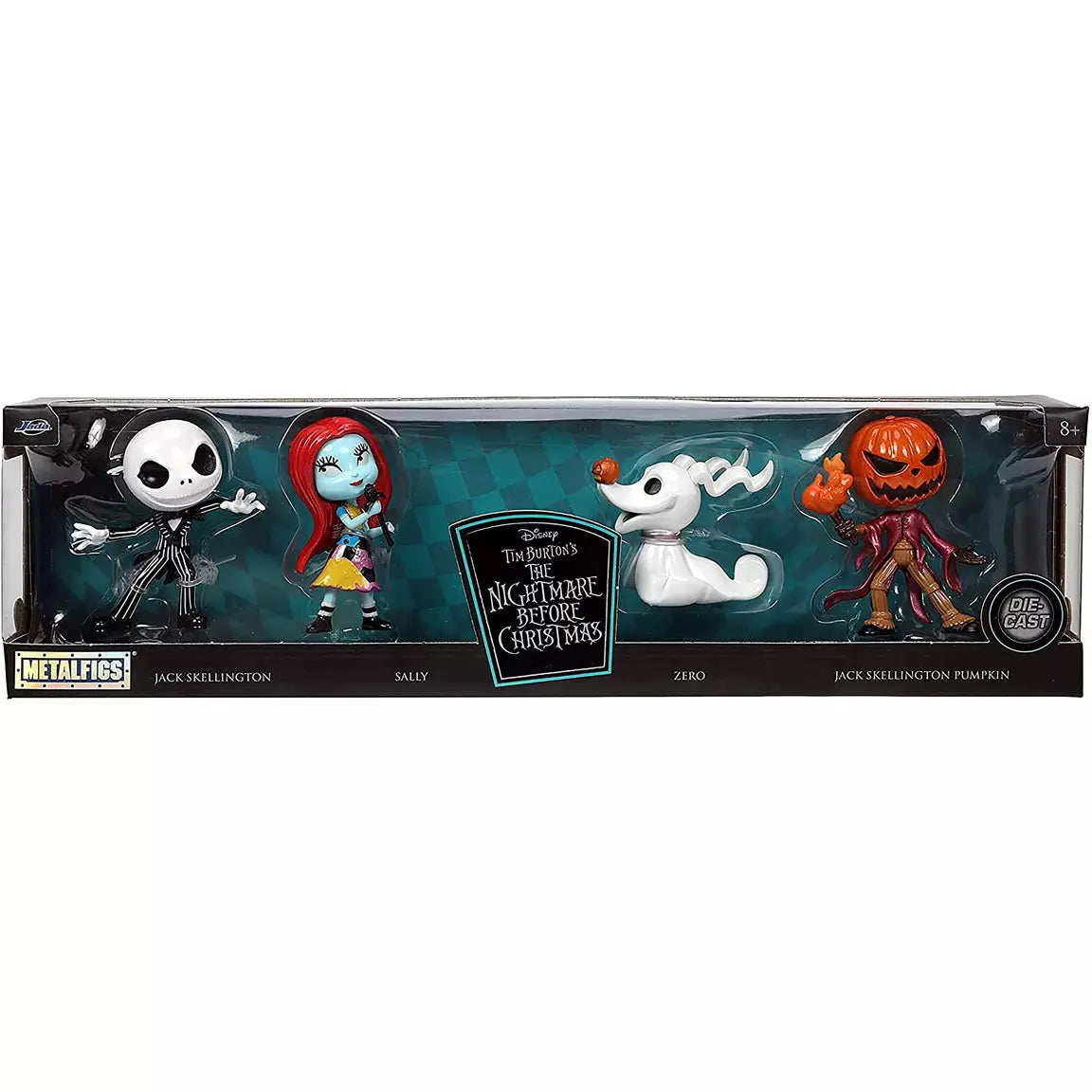 Jada Toys Nightmare Before Christmas Metalfig 2.5-in Action Figure Set 4-Pack