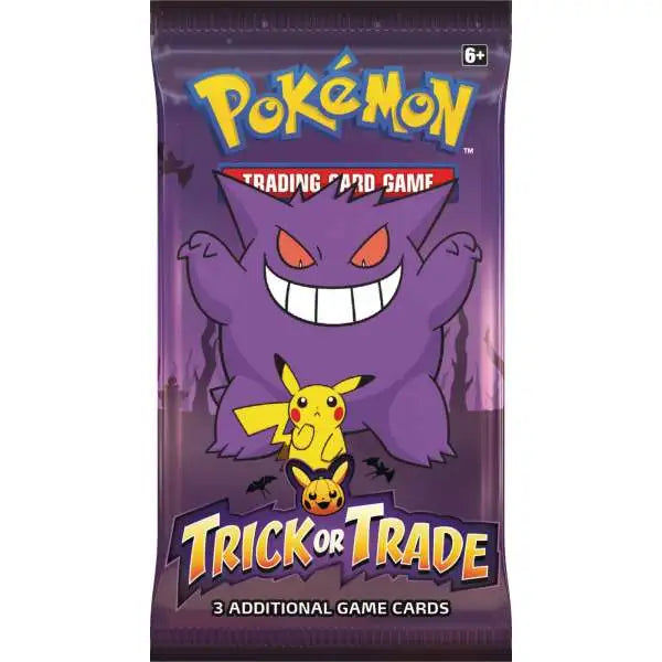 Pokemon 2022 Halloween Trick or Trade LOT of 10 BOOster Packs [3 Cards Per Pack (Great for Trick or Treating Hand Outs!)]