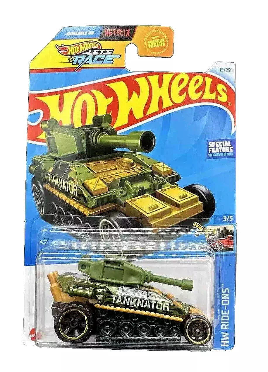 Hot Wheels Tanknator - Mainline (2024) 119/250 3/5 Green