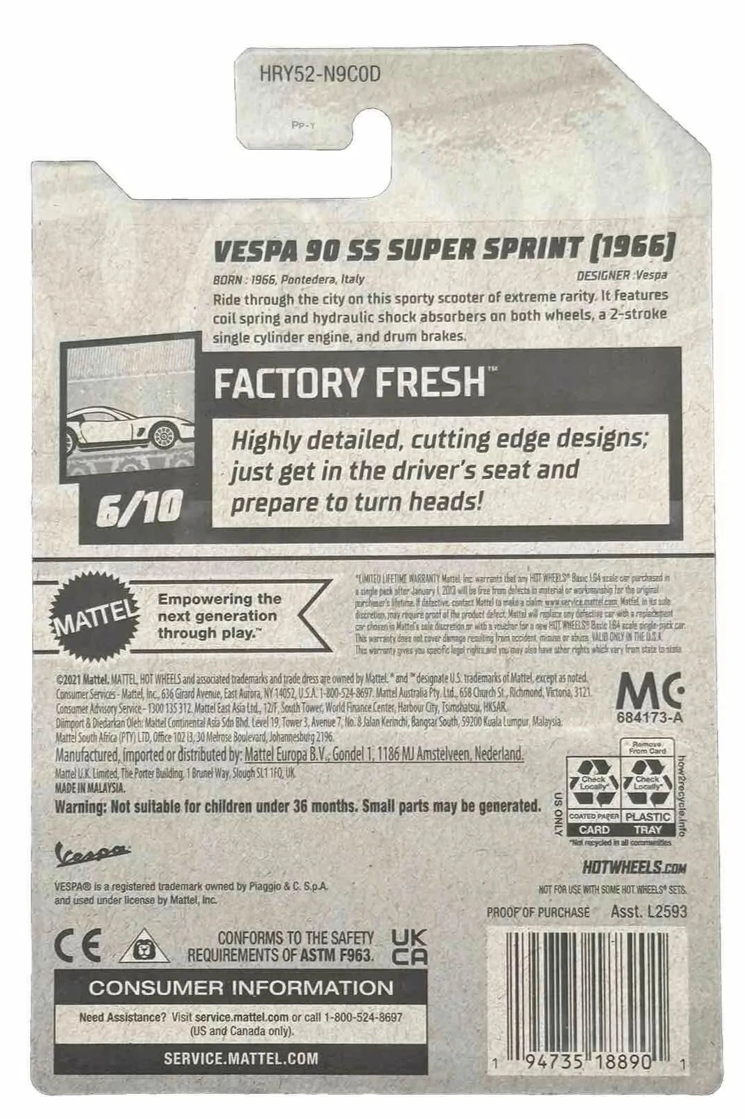 Hot Wheels - Factory Fresh (2024)