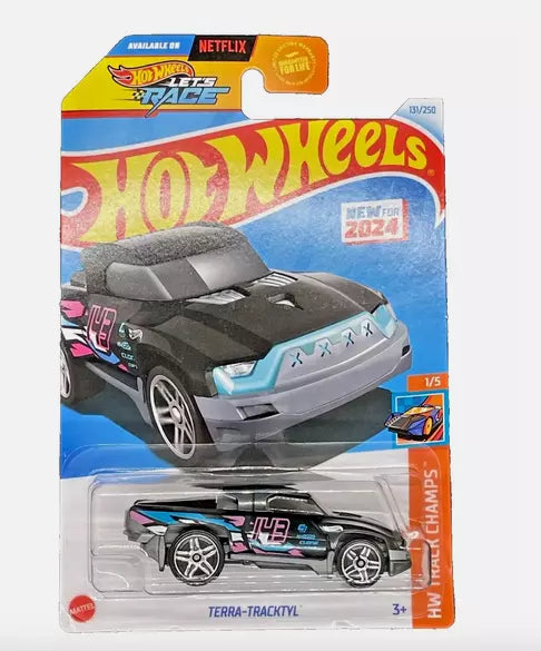 Hot Wheels Terra-Tracktyl - Mainline (2024) 131/250 1/5 Black