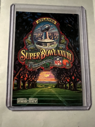 Super Bowl XXVIII Atlanta Dallas Cowboys / Buffalo Bills #29 - 1993 Pro Set